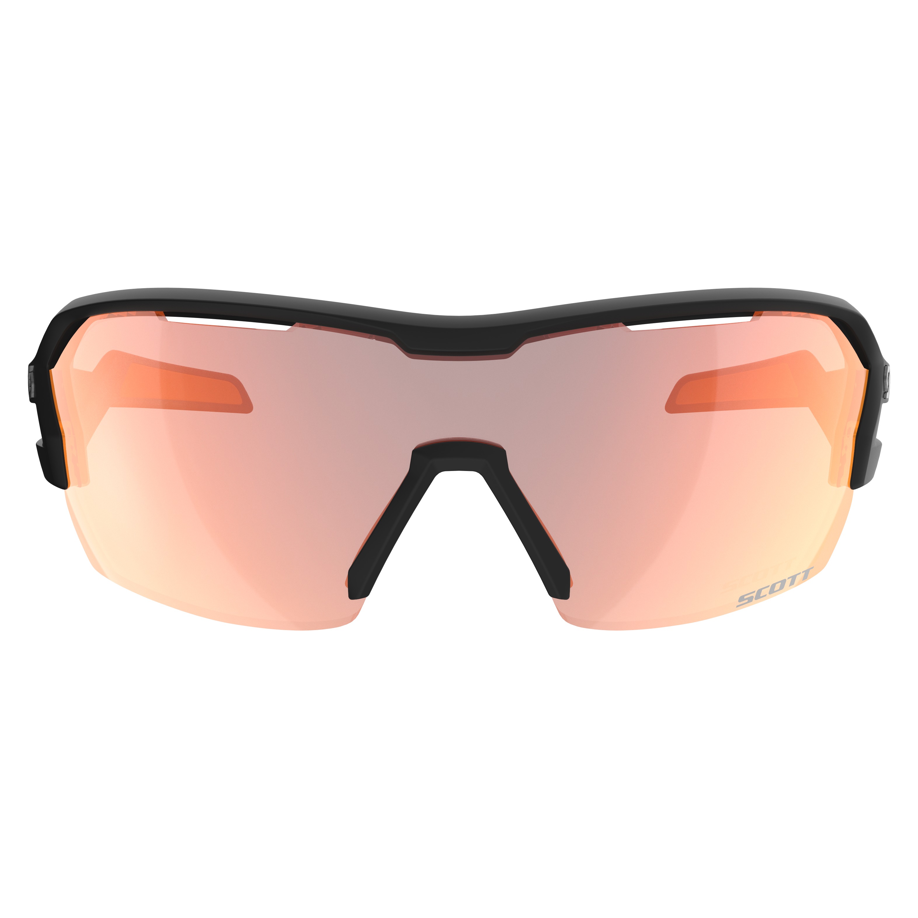 OCULOS DE SOL SCOTT SPUR - BLACK MATT/ORANGE / RED CHROME ENHANCER